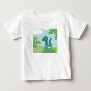 Neugeborener Dinosaurier in eggshell, niedlicher C Baby T-shirt