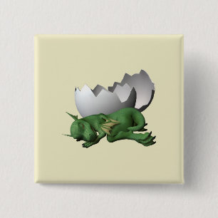 Neugeborener Drache Button