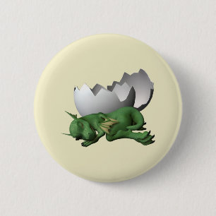 Neugeborener Drache Button