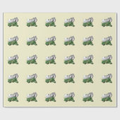 Neugeborener Drache Geschenkpapier (Flach)