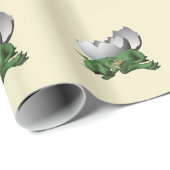 Neugeborener Drache Geschenkpapier (Rolleneckpunkt)