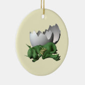 Neugeborener Drache Keramik Ornament (Rechts)