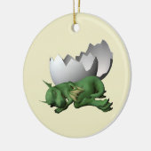 Neugeborener Drache Keramik Ornament (Links)