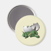 Neugeborener Drache Magnet (Vorderseite/Rückseite)