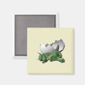 Neugeborener Drache Magnet (Vorderseite/Rückseite)