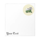 Neugeborener Drache Notizblock (Vorderseite)