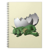 Neugeborener Drache Notizblock (Vorderseite)