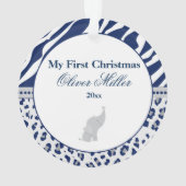 Neugeborener erster ornament (Rückseite)