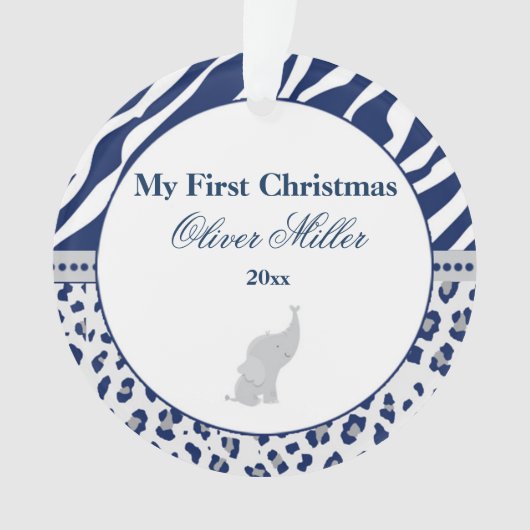 Neugeborener erster ornament (Vorderseite)