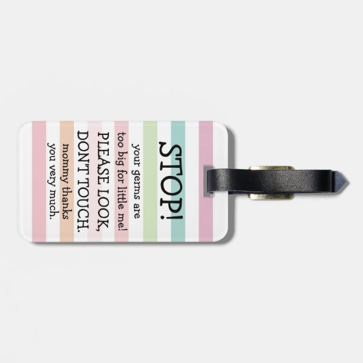 Neugeborener Look Keine Touch Autositzplatz-Roller Gepäckanhänger (Rückseite horizontal)