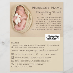Neugeborenes Baby & Teddy, Babysitter, Daycare, Ki Flyer