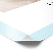 Neugeborenes Foto Print (Ecke)