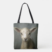 Neugeborenes Lamm Tasche (Rückseite)