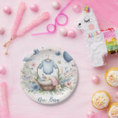 Neugeborenes Pappteller (Party)