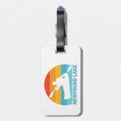 Neugefundener See New Hampshire Kayak Gepäckanhänger (Rückseite vertikal)