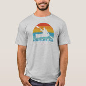 Neugefundener See New Hampshire Kayak T-Shirt (Vorderseite)
