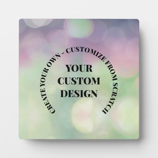 Neugestaltung aus Scratch! Erstelle selbst Fotoplatte (Vorderseite)