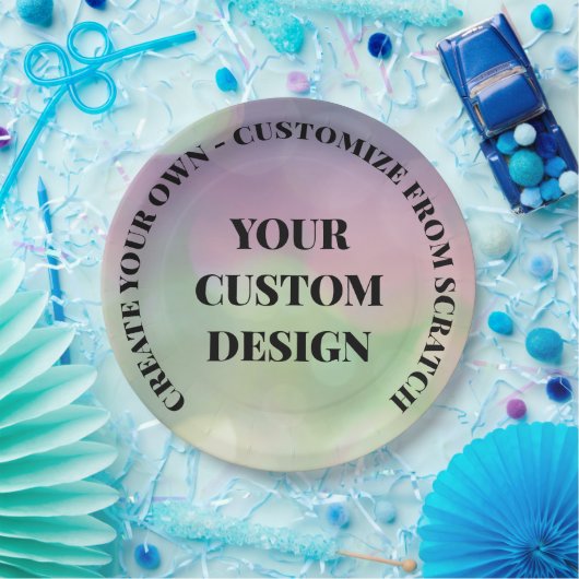 Neugestaltung aus Scratch! Erstelle selbst Pappteller (Party)