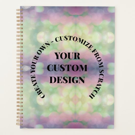 Neugestaltung aus Scratch! Erstelle selbst Planer (Vorderseite)