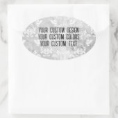 Neugestaltung aus Scratch! Erstellen einer benutze Ovaler Aufkleber (Tasche)