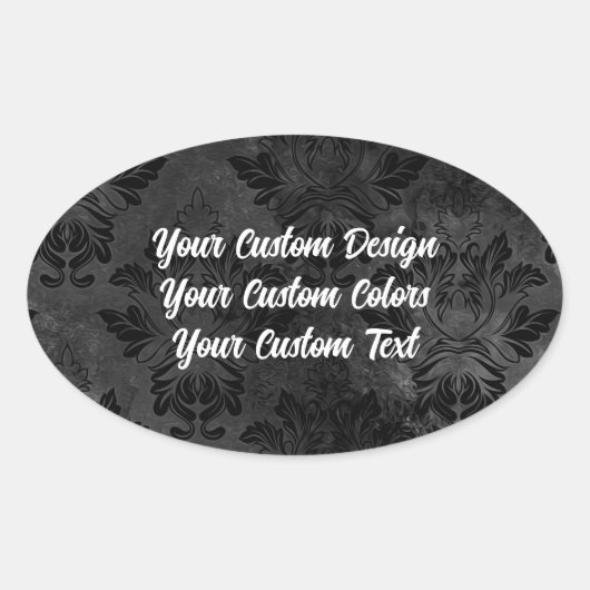 Neugestaltung aus Scratch! Erstellen eines vollstä Ovaler Aufkleber (Vorderseite)