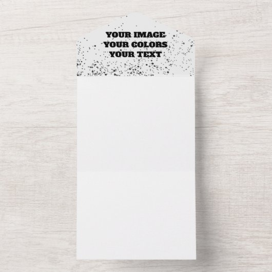 Neugestaltung aus Scratch und eigene Kreation All In One Einladung (Innen Boden)