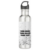 Neugestaltung aus Scratch und eigene Kreation Edelstahlflasche (Vorderseite)