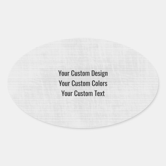 Neugestaltung aus Scratch und eigene Kreation Ovaler Aufkleber (Vorderseite)