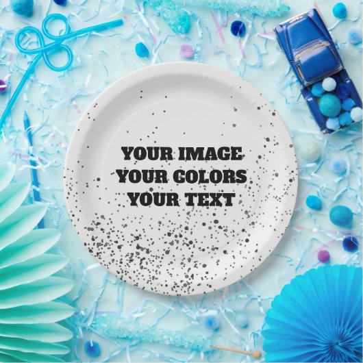 Neugestaltung aus Scratch und eigene Kreation Pappteller (Party)