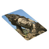 Neugestaltung Buddha ... Nong Khai, Isan, Thailand Magnet (Rechte Seite)