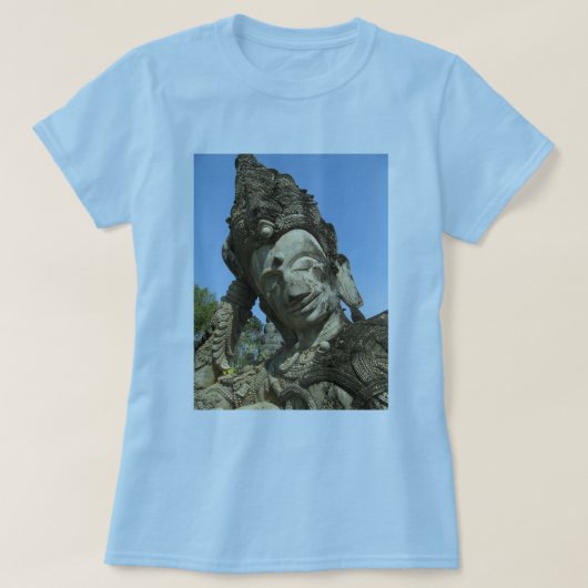 Neugestaltung Buddha ... Nong Khai, Isan, Thailand T-Shirt (Design vorne)