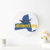 Neugestaltung der NYS-Wanduhr Große Wanduhr (Zuhause)