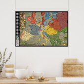 Neugestaltung des Grand Siècle-Spiels (englische F Poster (Küche)