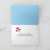 Neugezogene Frösche auf Lily Pad Karte (Innenseite)