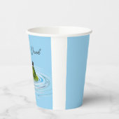 Neugezogene Frösche auf Lily Pad Pappbecher (Links)