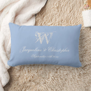 Neugezogenes Geschenk Chic Monogram-Namen Script K Lendenkissen
