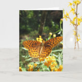 Neugier (3) Grußkarte Karte (Gelbe Blume)