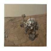 Neugier auf der Oberfläche der Mars. Fliese (Vorderseite)