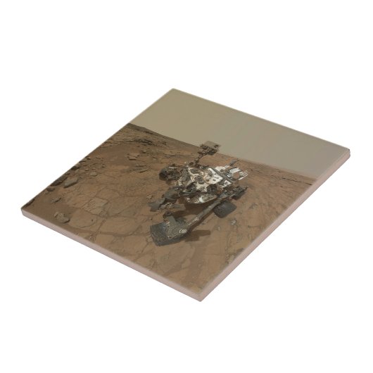 Neugier auf der Oberfläche der Mars. Fliese (Seite)