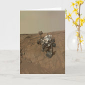 Neugier auf der Oberfläche der Mars. Karte (Gelbe Blume)