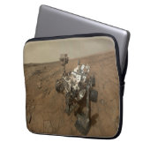 Neugier auf der Oberfläche der Mars. Laptopschutzhülle (Vorderseite Links)