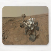 Neugier auf der Oberfläche der Mars. Mousepad (Vorne)