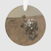 Neugier auf der Oberfläche der Mars. Ornament (Vorderseite)