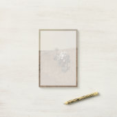 Neugier auf der Oberfläche der Mars. Post-it Klebezettel (Auf Schreibtisch)