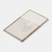 Neugier auf der Oberfläche der Mars. Post-it Klebezettel (angewinkelt)