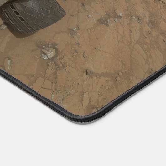 Neugier auf der Oberfläche der Mars. Schreibtischunterlage (Ecke)