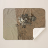 Neugier auf der Oberfläche der Mars. Sherpadecke (Vorderseite (Horizontal))