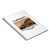 Neugier auf der Suche nach Leben auf Mars (Mars Ro Notizblock (Rechte Seite)