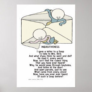 Neugier - das Goops Poster