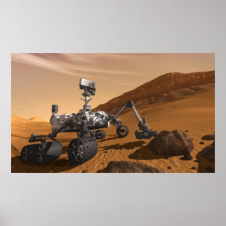 Neugier: Die nächsten Mars Poster